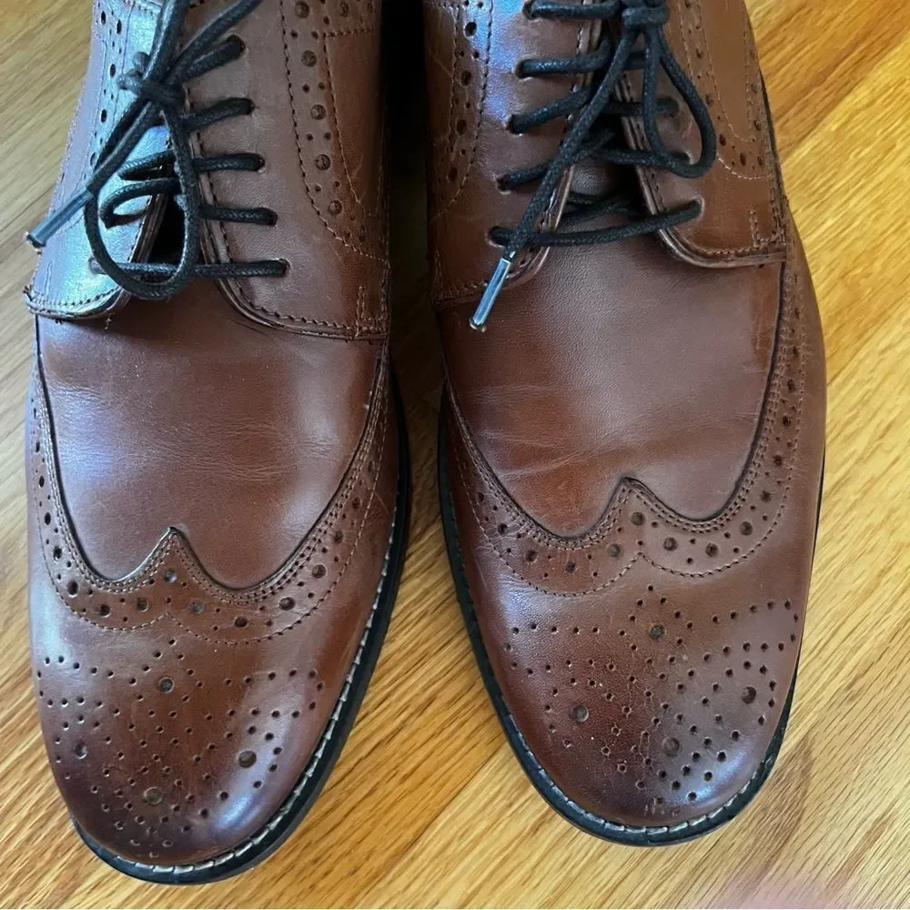 Nunn Bush Old Money Brown Oxford Shoes Size 11